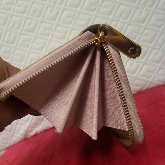 Louis Vuitton Damier Azur Zippy Long Wallet Pink..Authentic!! - Picture 6 of 16